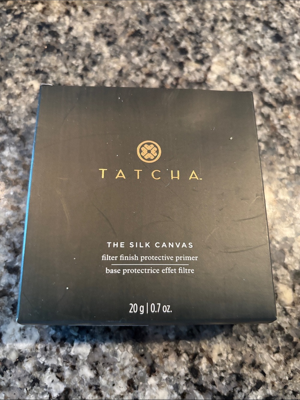 Tatcha Silk Canvas Protective Primer - Black and Gold Packaging